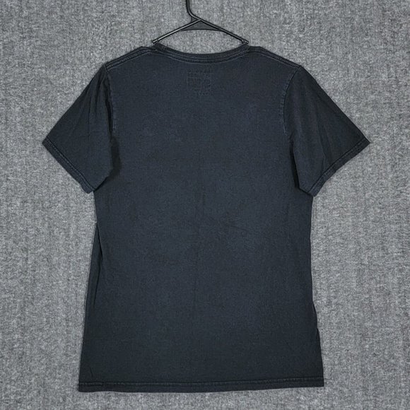 Adidas T-Shirt Mens Small Black Amplifier Logo Camo Short Sleeve The Go To Tee - Picture 7 of 9